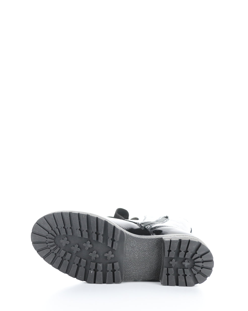 PAULIE BLACK ROUND TOE BOOTS