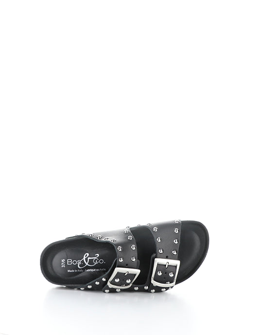 PERRIN BLACK LEATHER