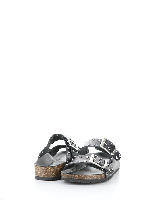 PERRIN BLACK LEATHER
