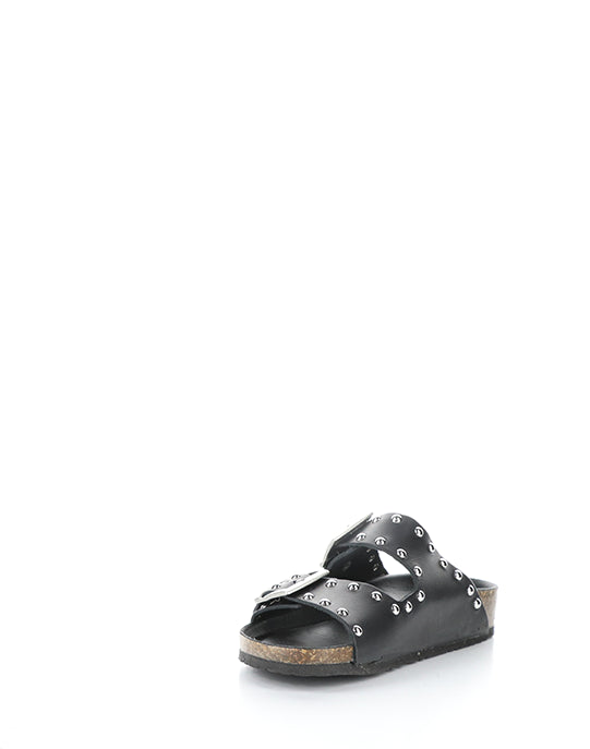 PERRIN BLACK LEATHER