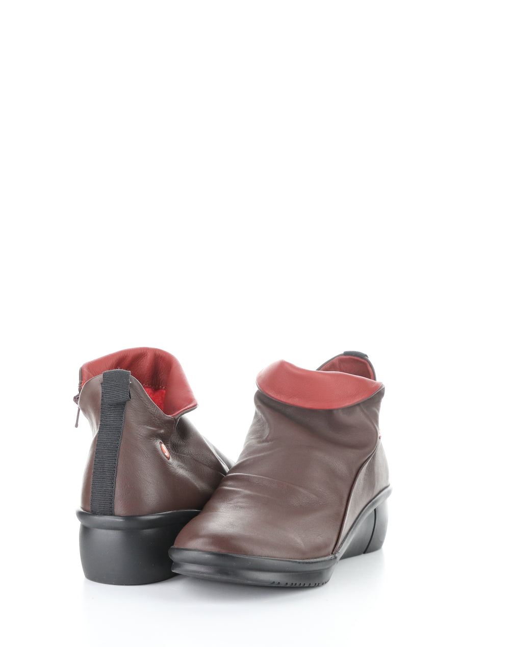 RARA808SOF 002 WINE Round Toe Boots