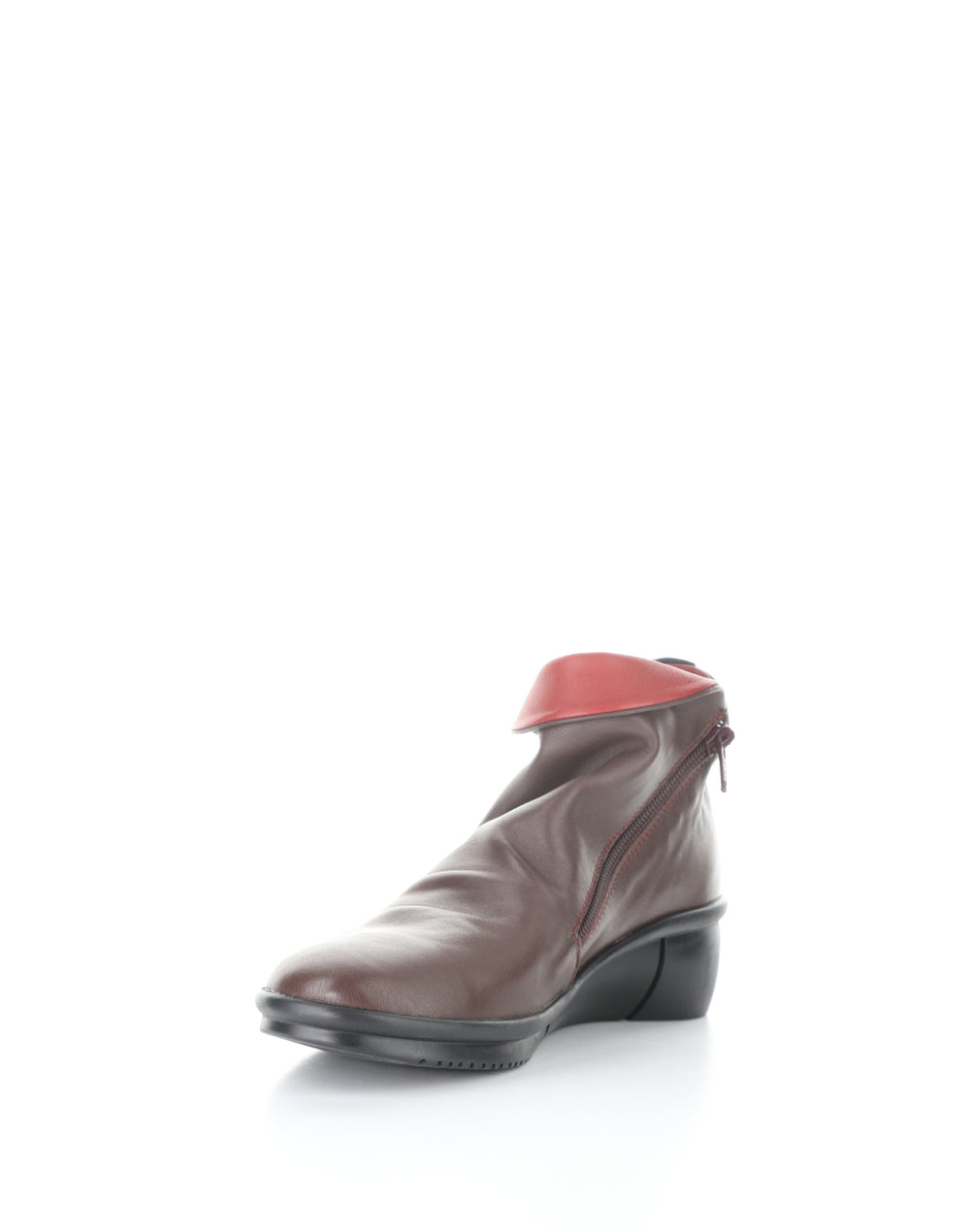 RARA808SOF 002 WINE Round Toe Boots