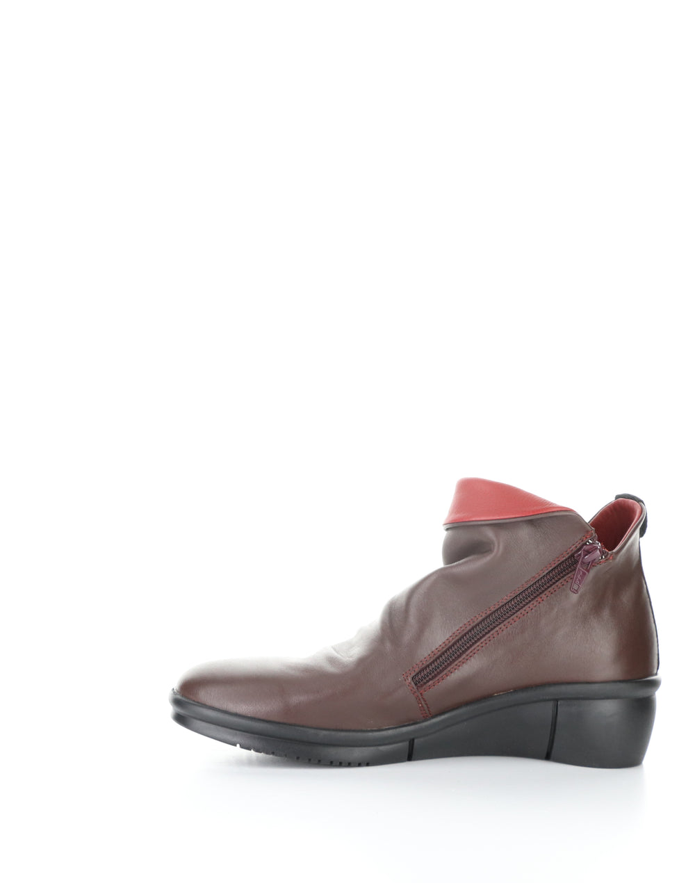 RARA808SOF 002 WINE Round Toe Boots