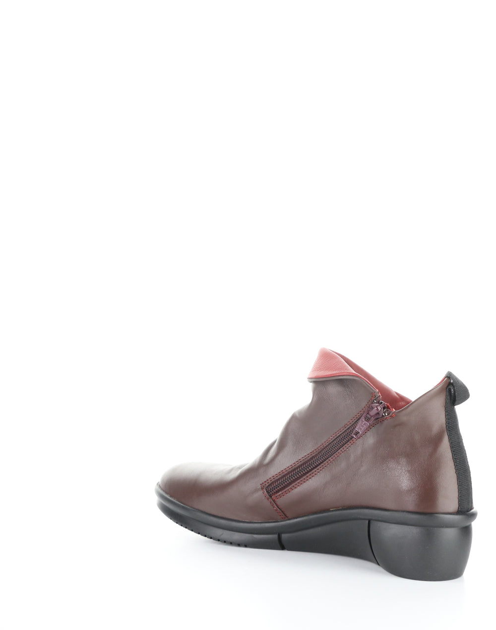 RARA808SOF 002 WINE Round Toe Boots