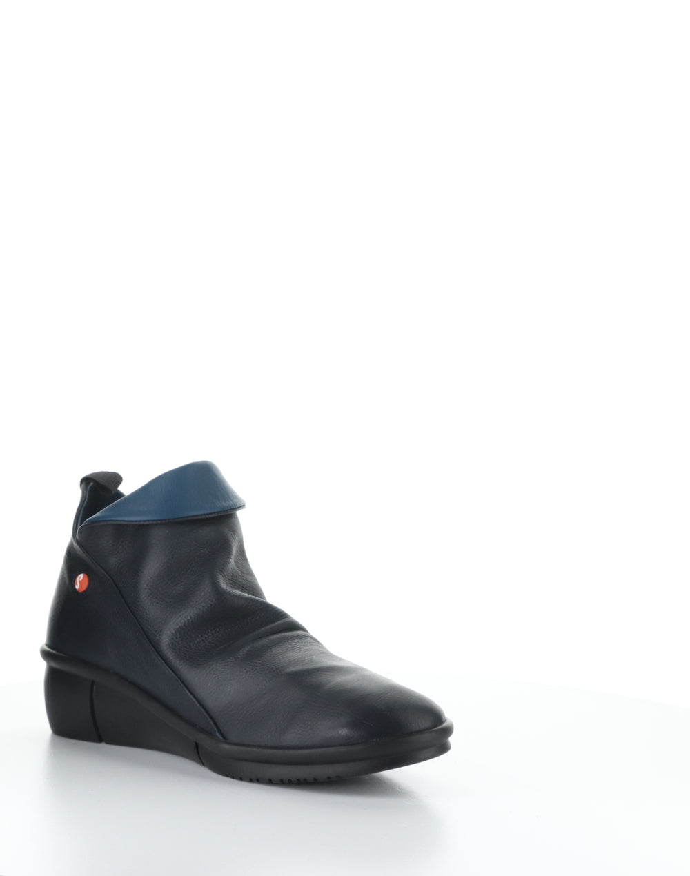 Rara808Sof 003 Navy Round Toe Boots