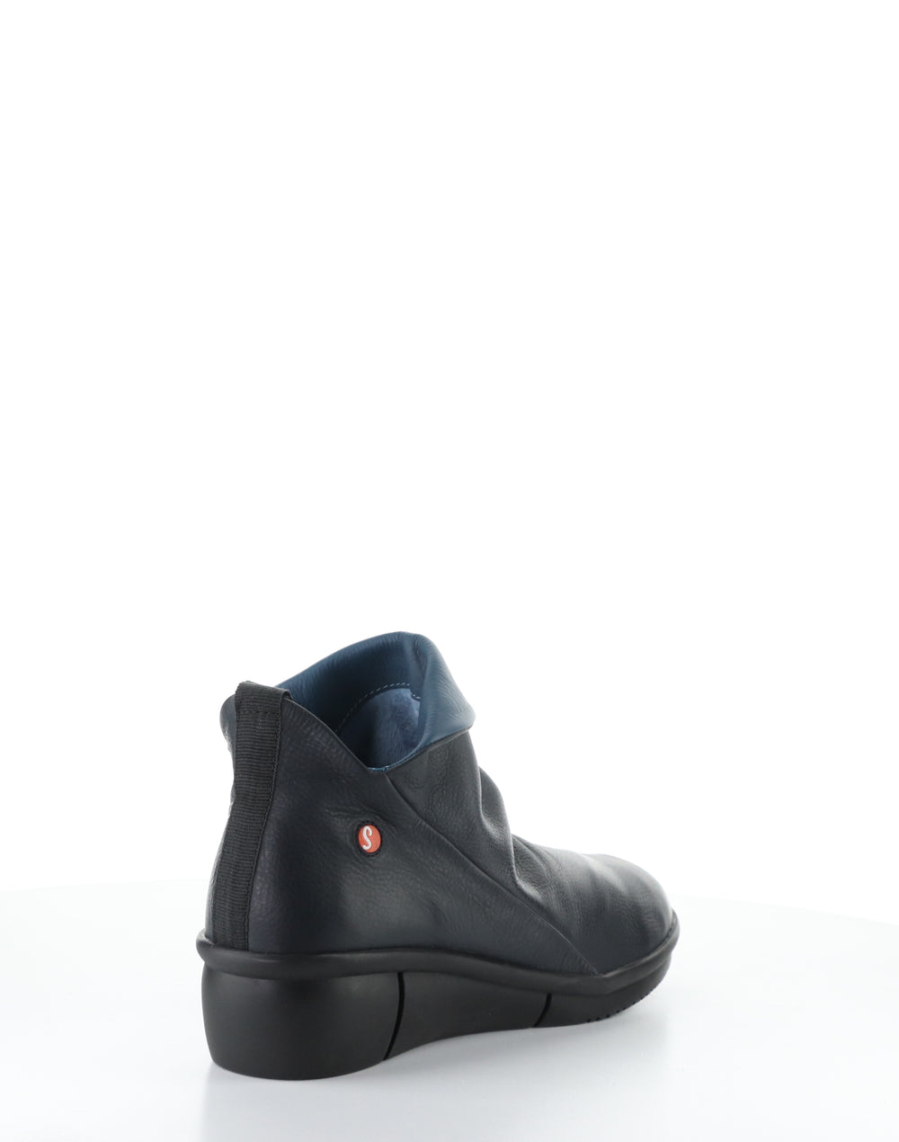 Rara808Sof 003 Navy Round Toe Boots