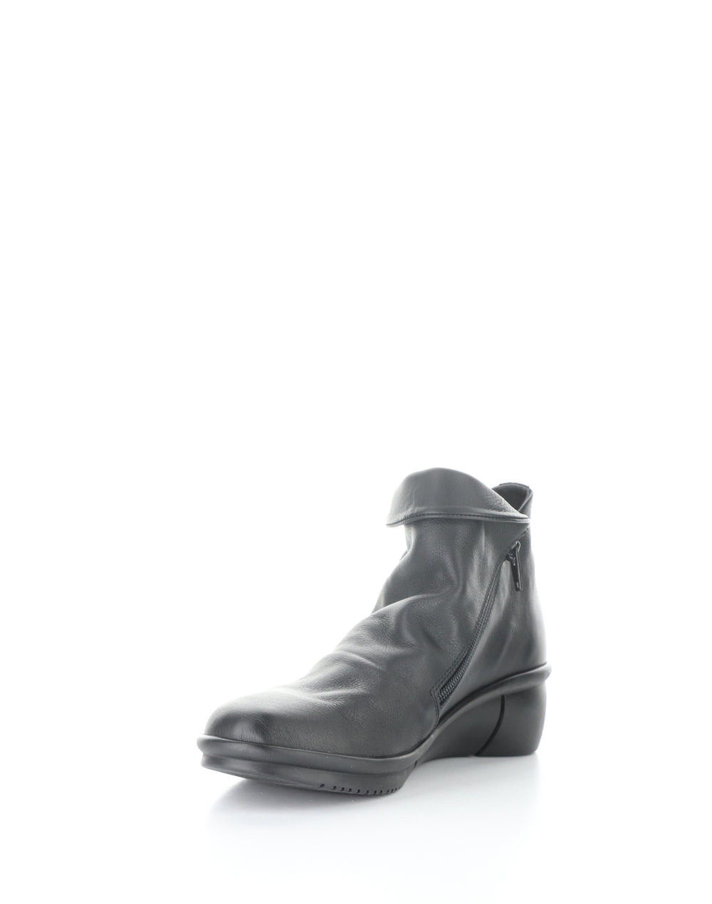 RARA808SOF 005 BLACK Round Toe Boots