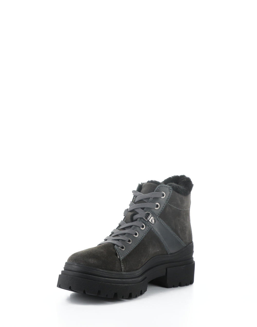 RIVER GREY/BLACK SUEDE/FEEL/MURTA FAUX FUR
