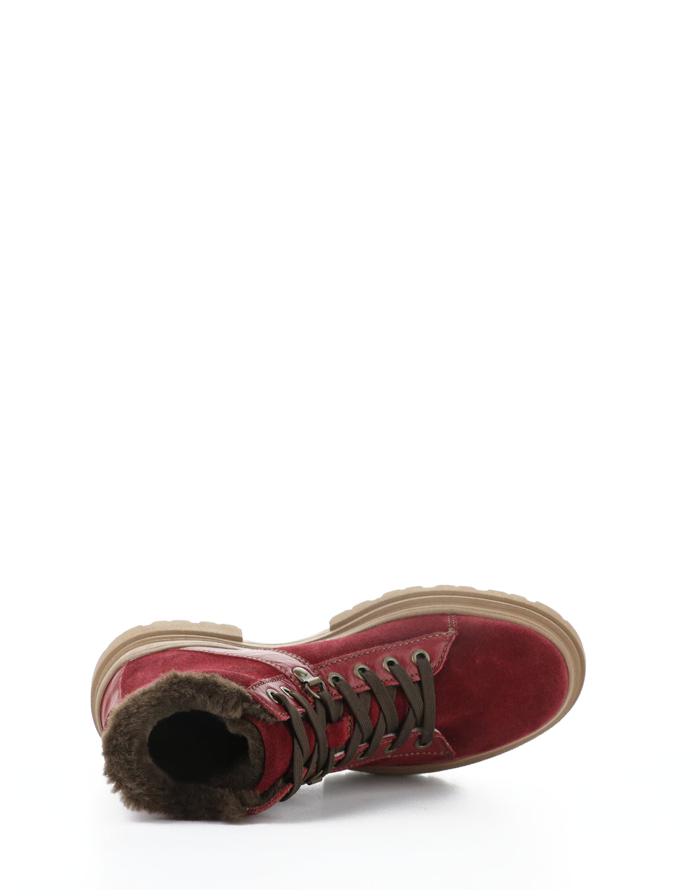 River Sangria Suede/Feel/Murta Faux Fur