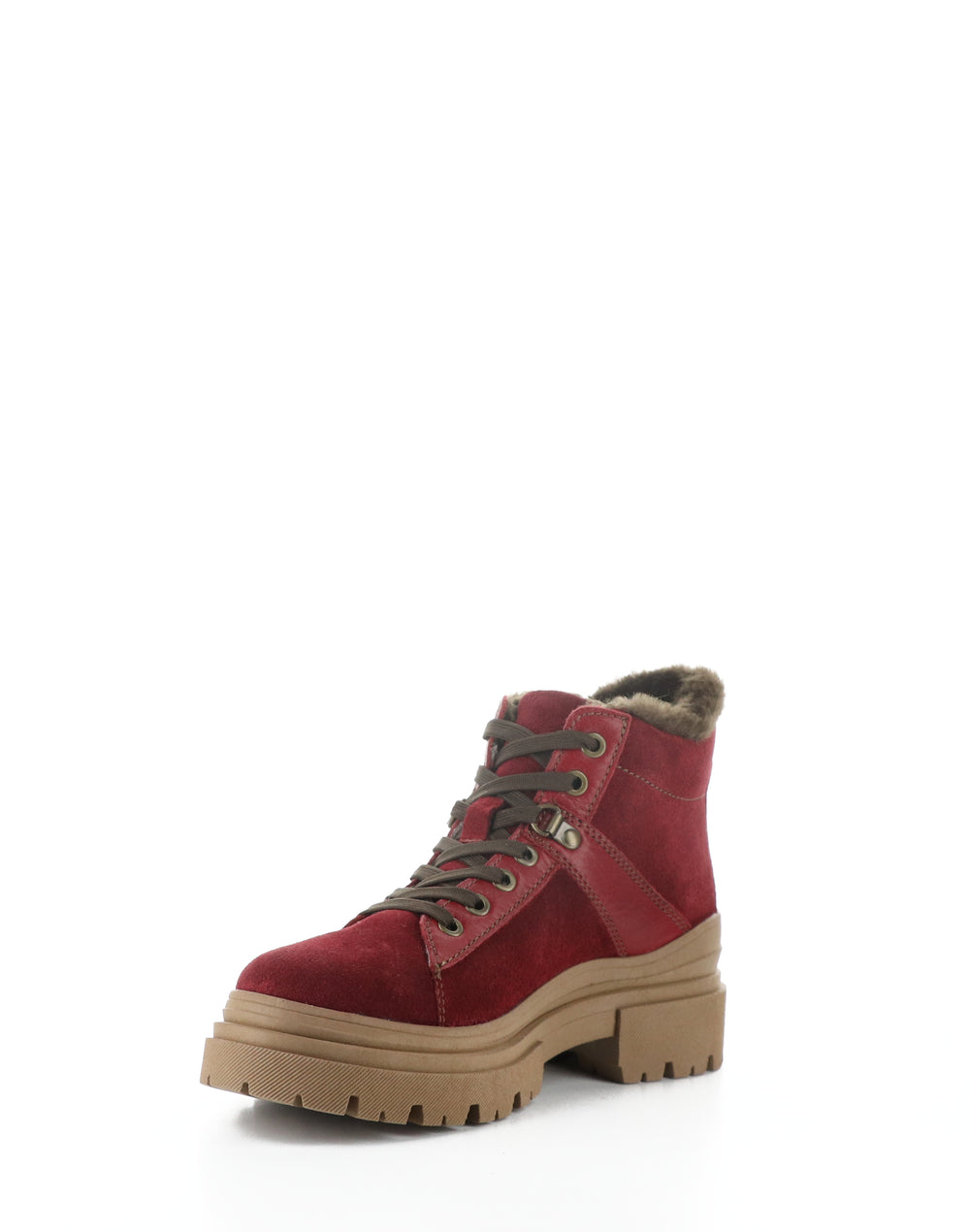 River Sangria Suede/Feel/Murta Faux Fur