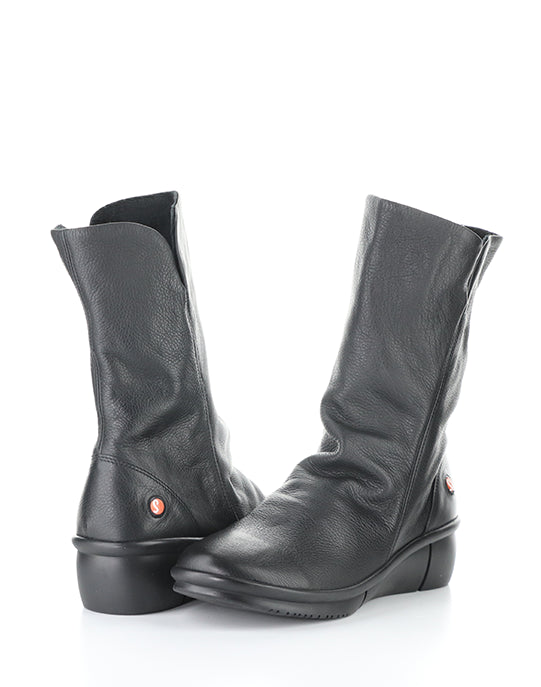 Rott809Sof 004 Black Smooth Leather