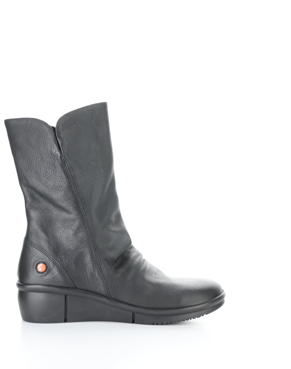 ROTT809SOF 004 BLACK Round Toe Boots