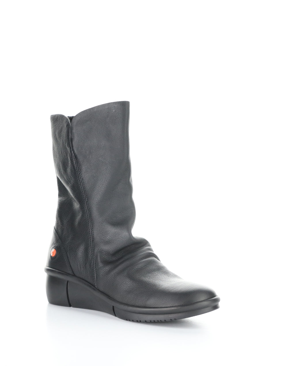 ROTT809SOF 004 BLACK Round Toe Boots