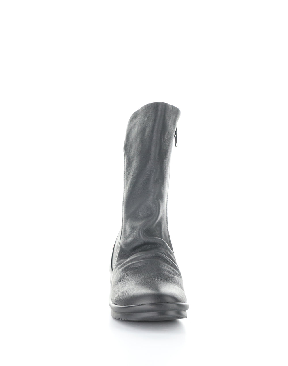 ROTT809SOF 004 BLACK Round Toe Boots