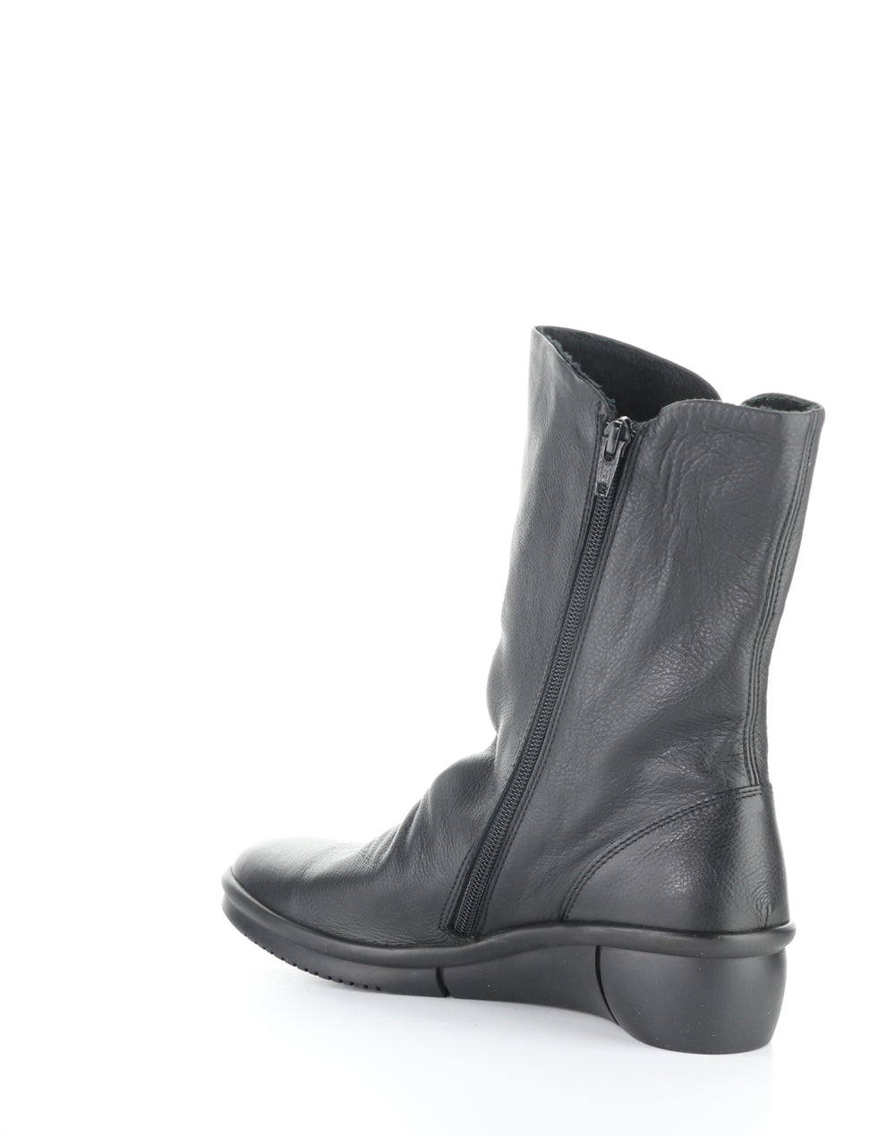 ROTT809SOF 004 BLACK Round Toe Boots