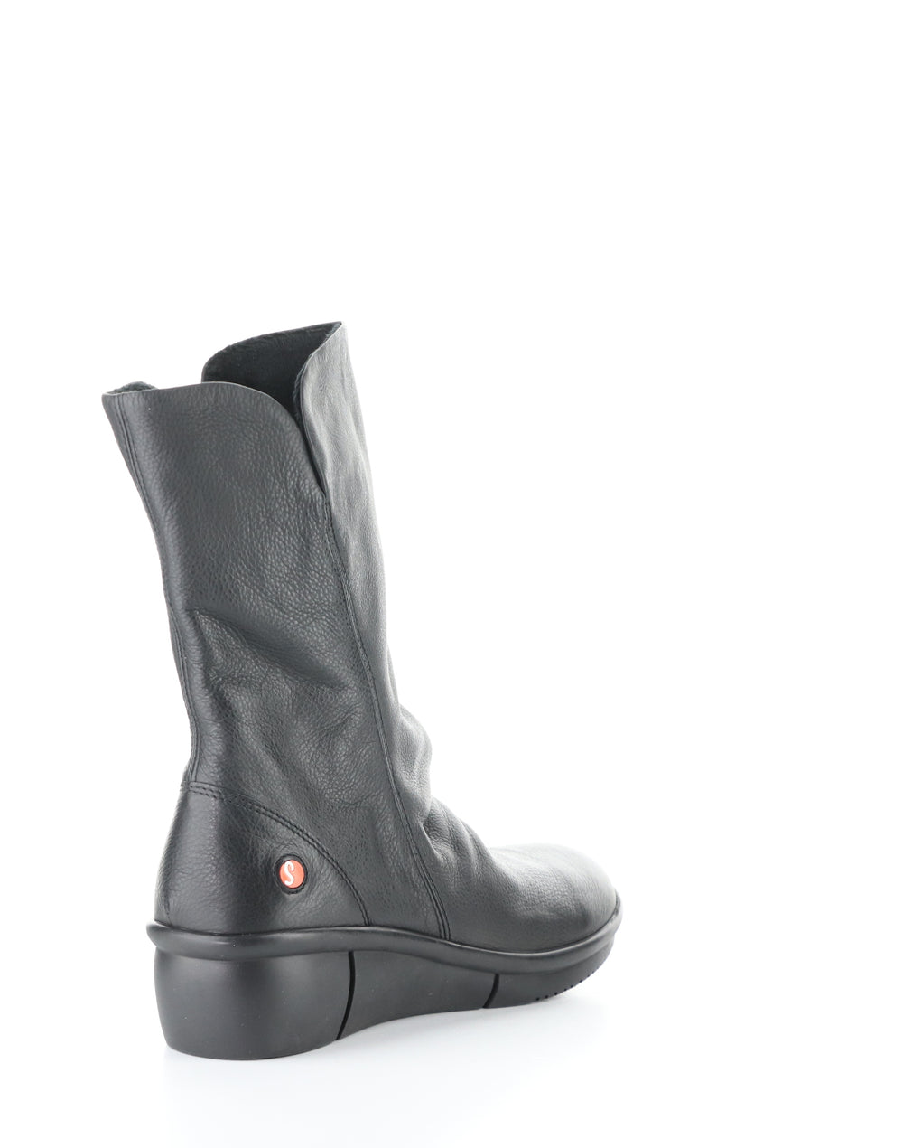 ROTT809SOF 004 BLACK Round Toe Boots