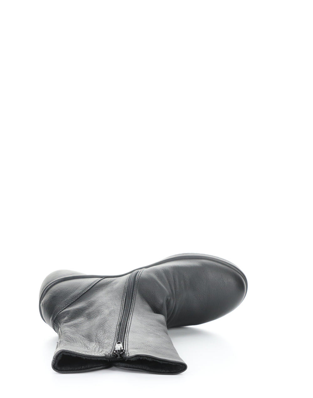 ROTT809SOF 004 BLACK Round Toe Boots
