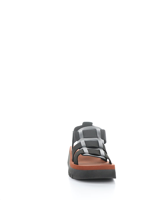 SAMB245FLY 000 BLACK/BRICK BRIDLE/ELAST