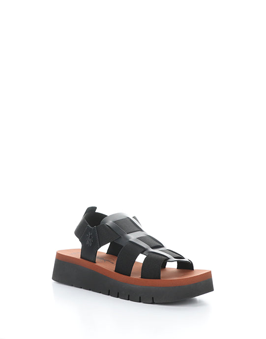 SAMB245FLY 000 BLACK/BRICK BRIDLE/ELAST