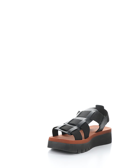 SAMB245FLY 000 BLACK/BRICK BRIDLE/ELAST