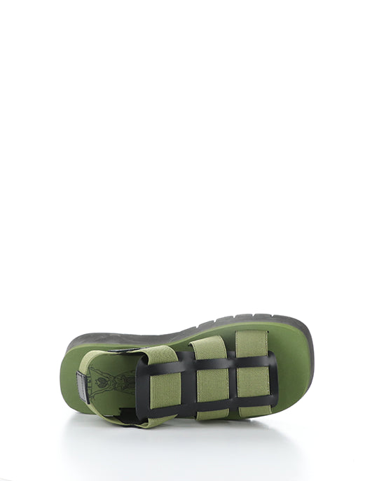 SAMB245FLY 001 BLACK/AGREEN BRIDLE/ELAST