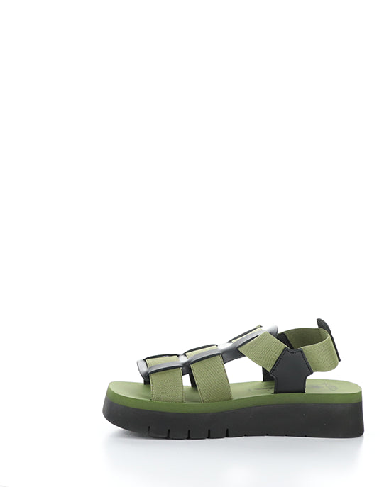 SAMB245FLY 001 BLACK/AGREEN BRIDLE/ELAST