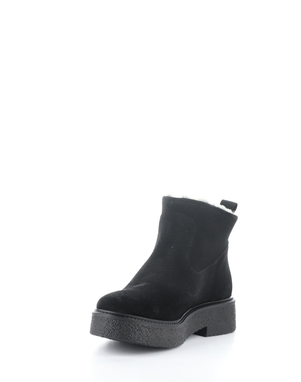 SCOUT BLACK/PRETO Round Toe Boots