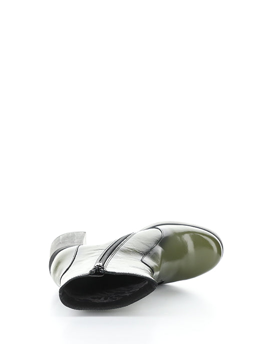 Siju331Fly 001 Seakelp Round Toe Boots