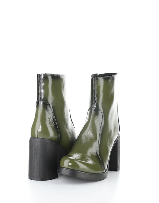 Siju331Fly 001 Seakelp Round Toe Boots
