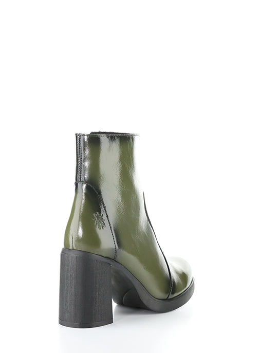 Siju331Fly 001 Seakelp Round Toe Boots