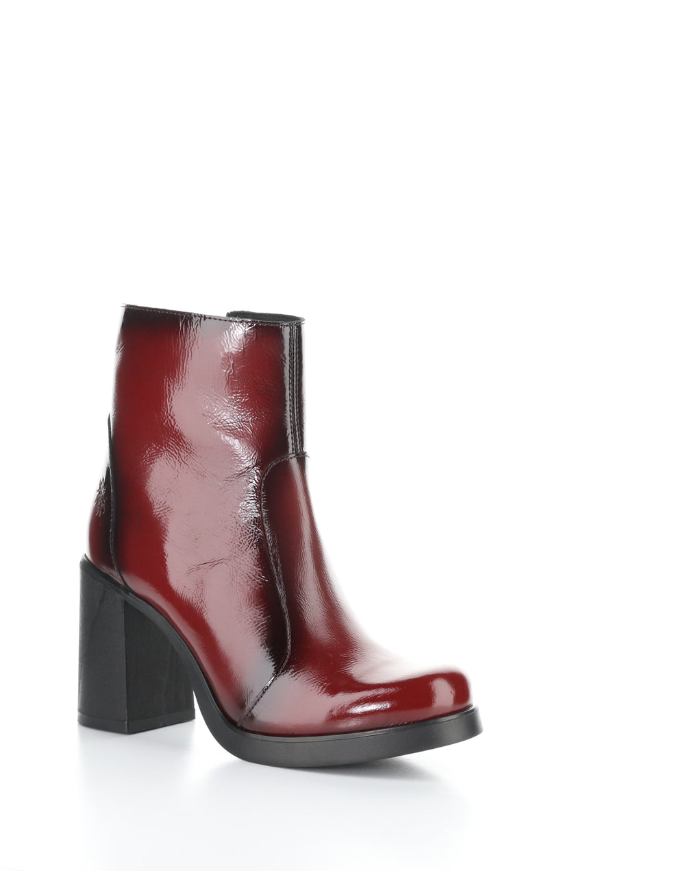 Siju331Fly 002 Int Rust Round Toe Boots