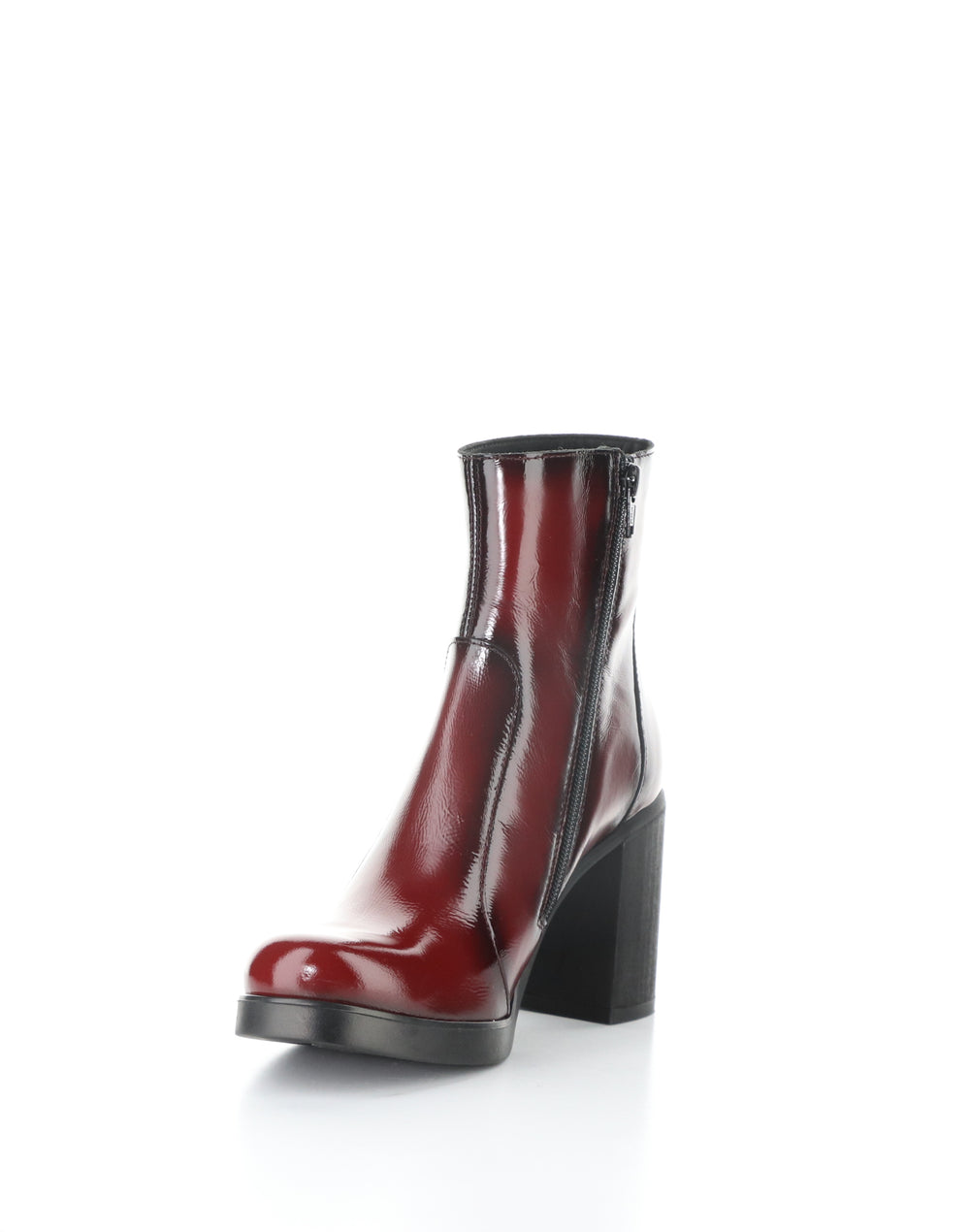 Siju331Fly 002 Int Rust Round Toe Boots