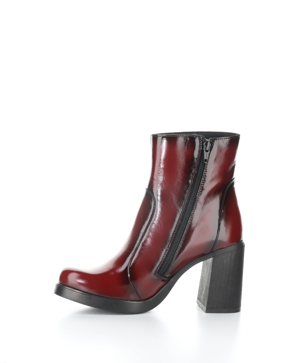 Siju331Fly 002 Int Rust Round Toe Boots