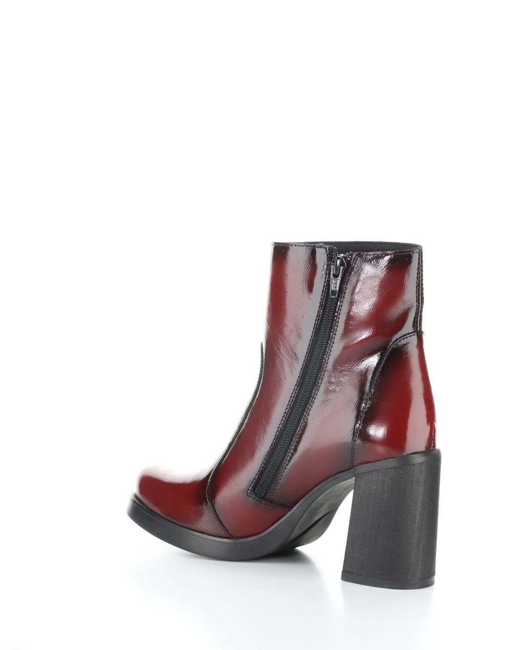 Siju331Fly 002 Int Rust Round Toe Boots