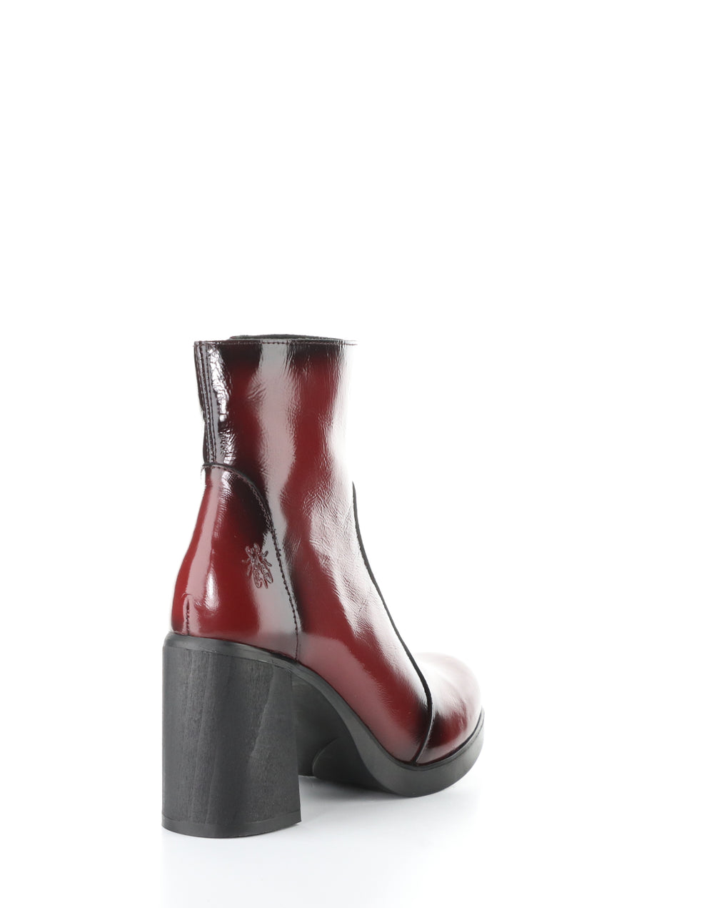 Siju331Fly 002 Int Rust Round Toe Boots