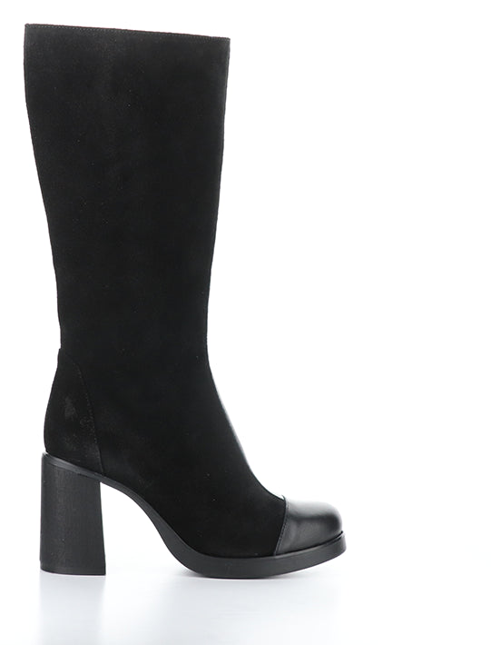SUSI022FLY 002 BLACK DUBLIN/OIL SUEDE