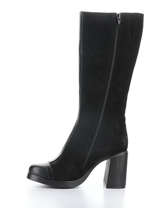 SUSI022FLY 002 BLACK DUBLIN/OIL SUEDE