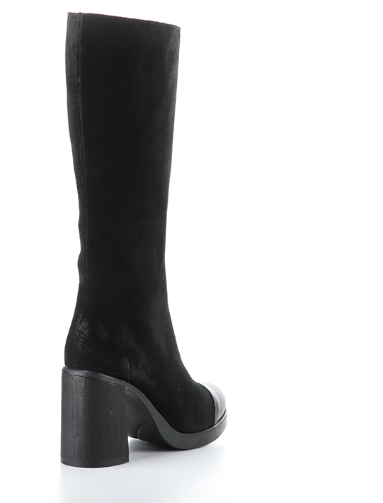 SUSI022FLY 002 BLACK DUBLIN/OIL SUEDE