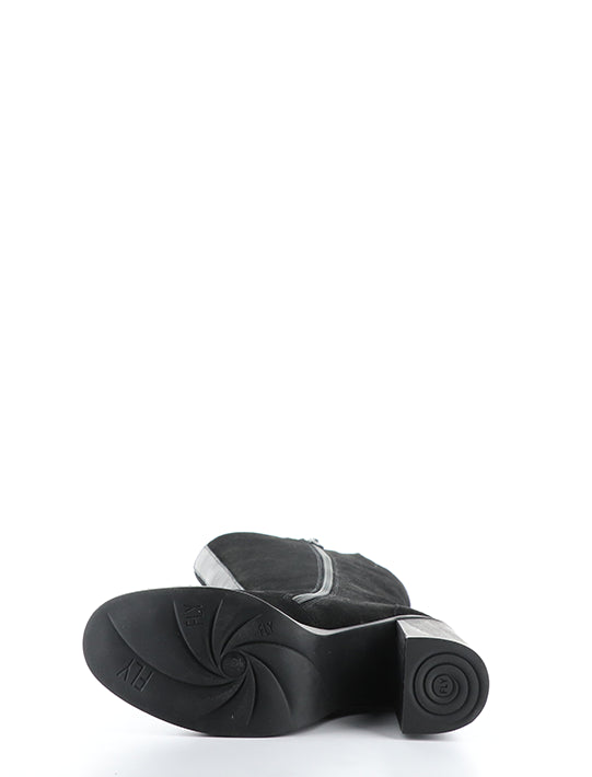 SUSI022FLY 002 BLACK DUBLIN/OIL SUEDE