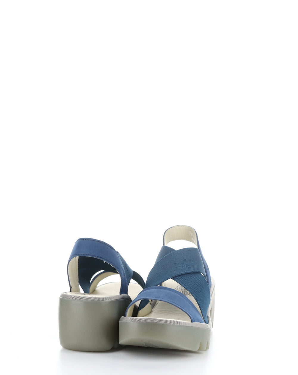 TAJI502FLY 002 BLUE Round Toe Sandals