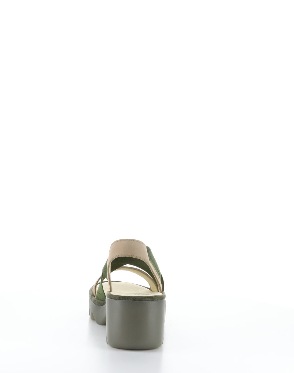 TAJI502FLY 008 TAUPE/KHAKI Round Toe Sandals