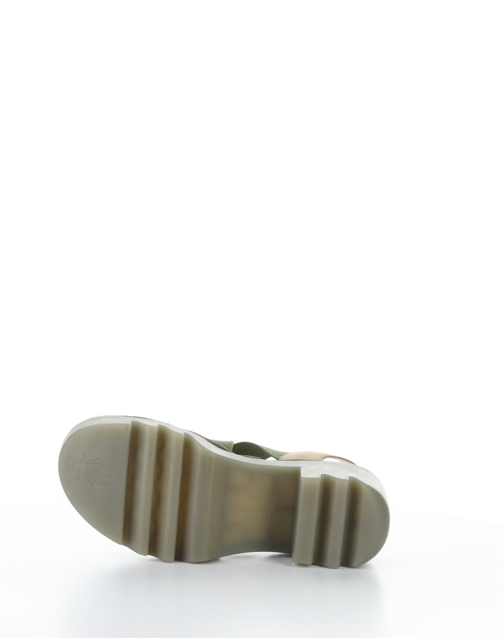TAJI502FLY 008 TAUPE/KHAKI Round Toe Sandals