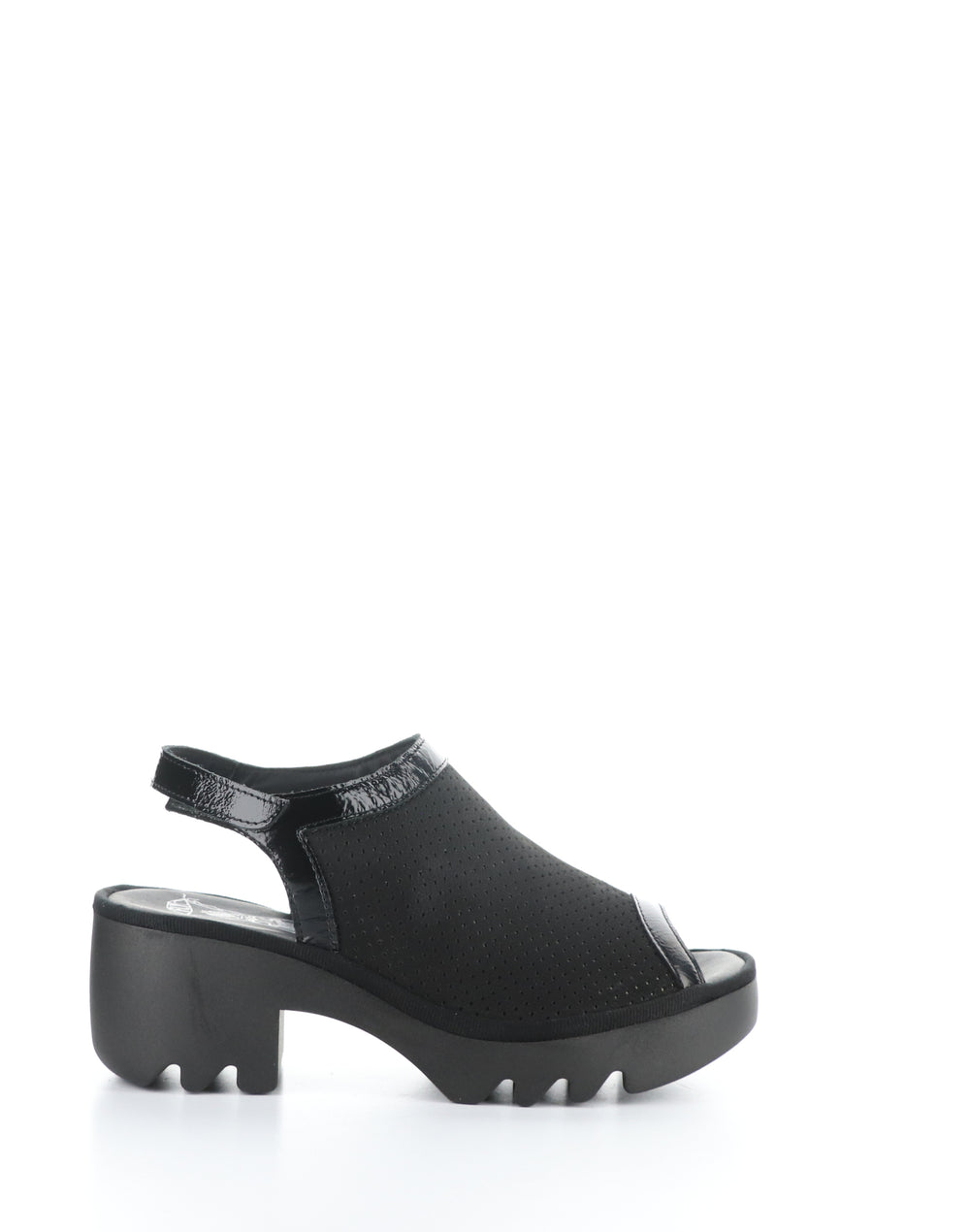 TEIF577FLY 000 BLACK Round Toe Sandals