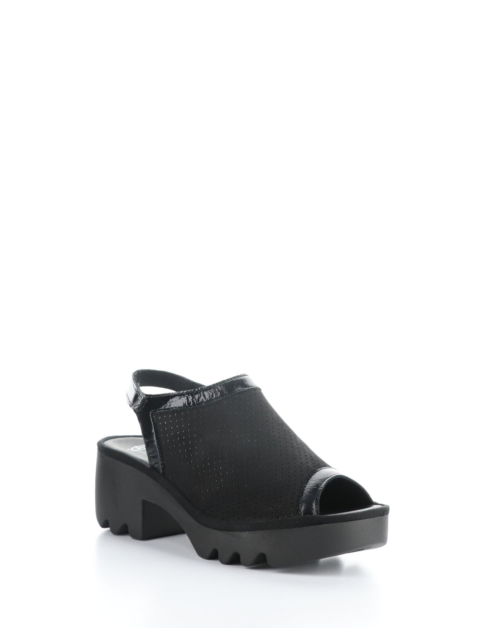 TEIF577FLY 000 BLACK Round Toe Sandals