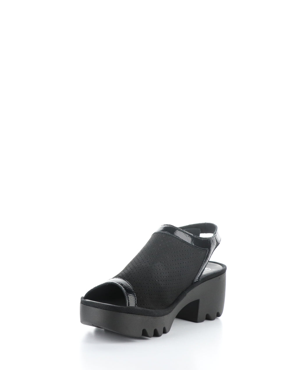 TEIF577FLY 000 BLACK Round Toe Sandals