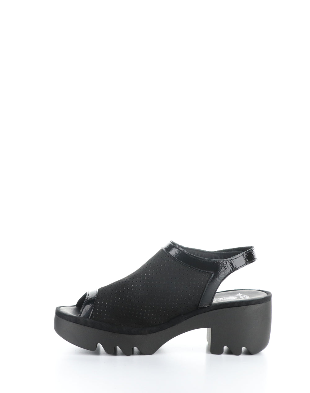 TEIF577FLY 000 BLACK Round Toe Sandals