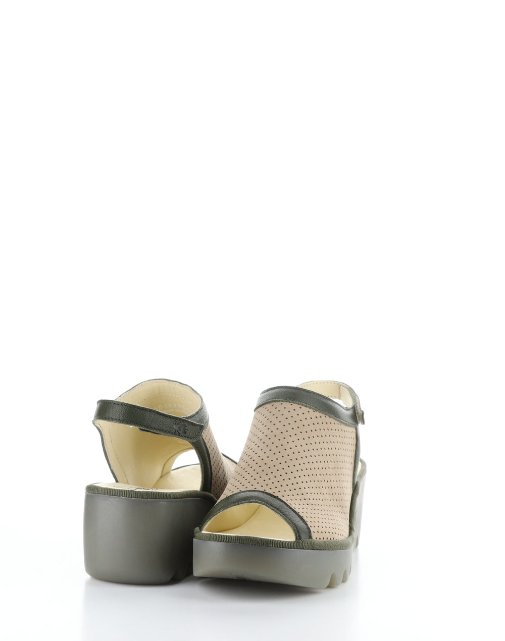 TEIF577FLY 002 TAUPE/KHAKI Round Toe Sandals