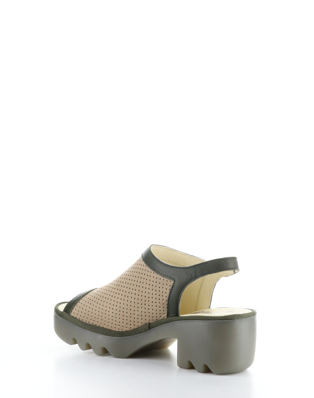 TEIF577FLY 002 TAUPE/KHAKI Round Toe Sandals