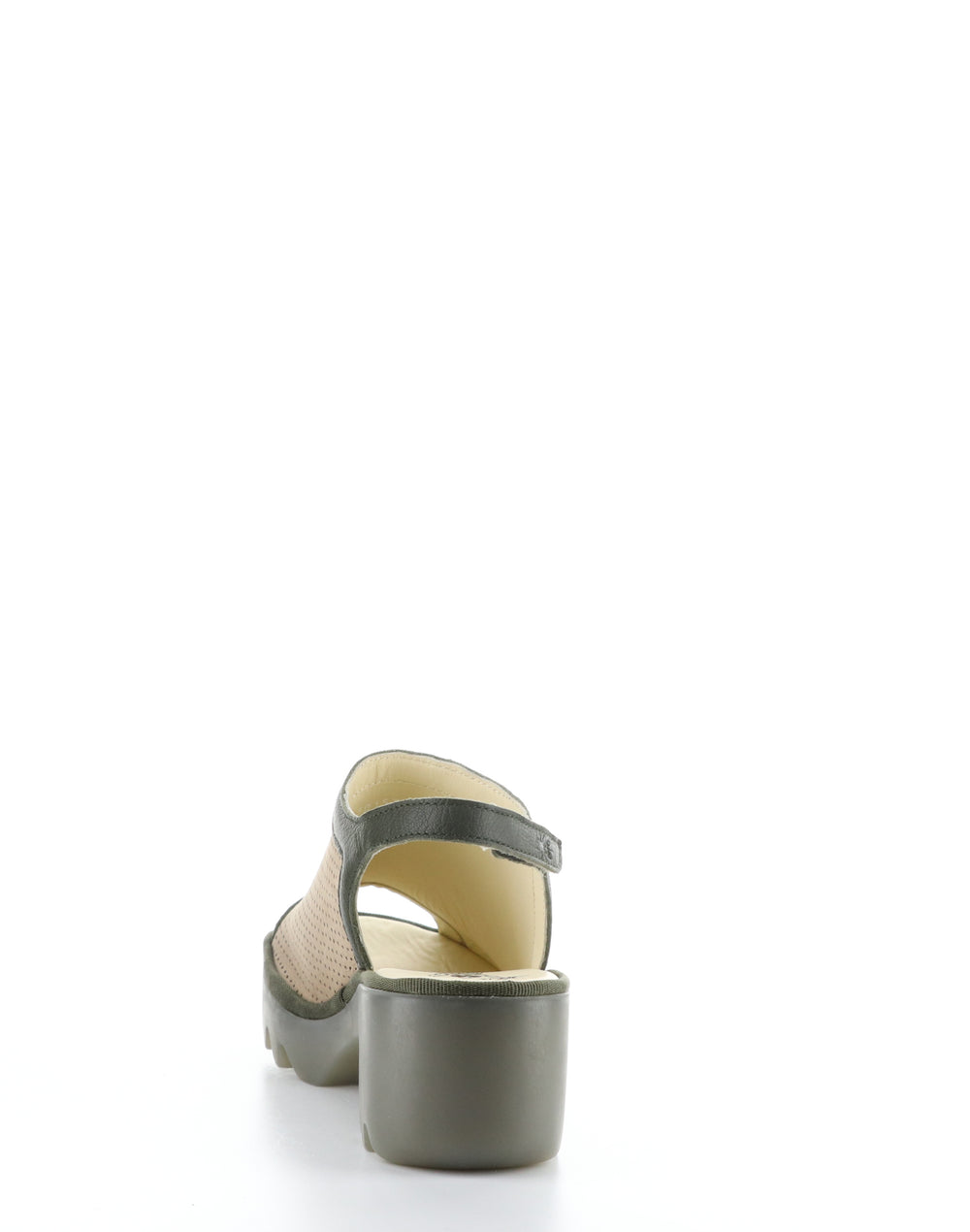 TEIF577FLY 002 TAUPE/KHAKI Round Toe Sandals