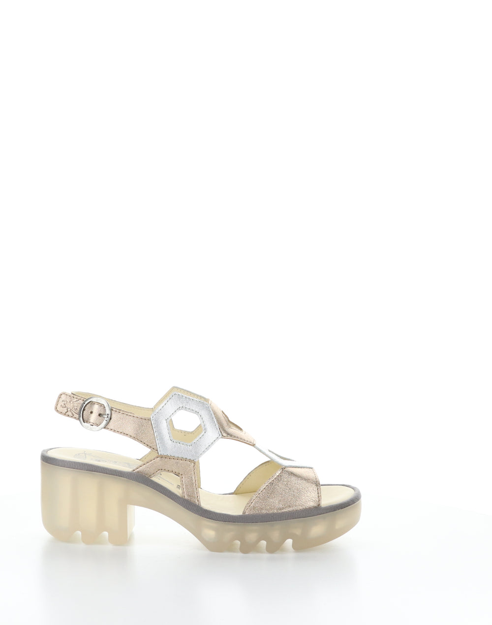 Tewa573Fly 007 Sahara/Silver Round Toe Sandals